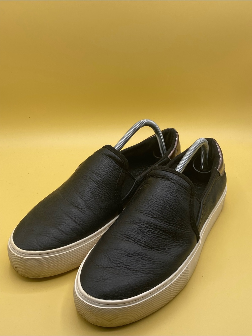 UGG Jass Slip On Sneakers black leather - Picture 4 of 5